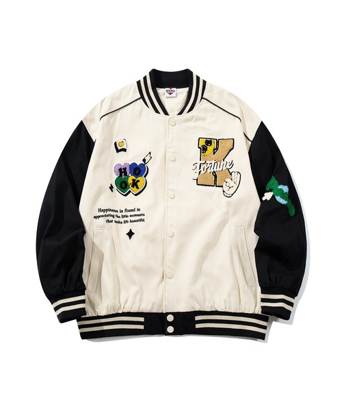 【新品】早い者勝ちhuman Made ダック刺繍 スタジャン　タグなし 新品】早い者勝ちhuman Made ダック刺繍 スタジャン タグなし - メルカリ