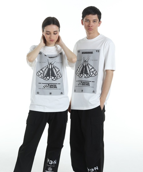 Y-3 NBHD GRAPHIC TEE（Tシャツ/カットソー）｜Y-3（ワイスリー）の