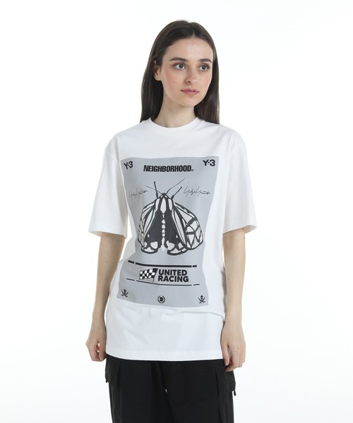 Y-3 NBHD GRAPHIC TEE（Tシャツ/カットソー）｜Y-3（ワイスリー）の