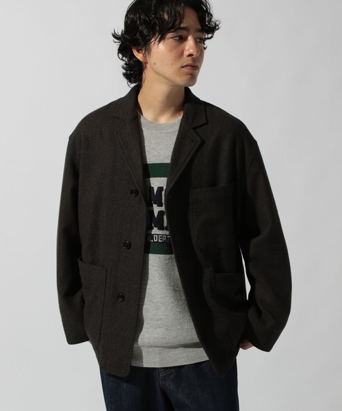 ジャケット・アウター NIKO ウォッシュツイードワークジャケット（テーラードジャケット