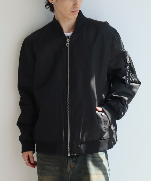 c-boy style(T41)カルバンクラインMA-1フライトジャケットコーデ c-boy