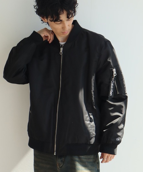 セール】【Calvin Klein/カルバンクライン】Flight Jacket MA-1
