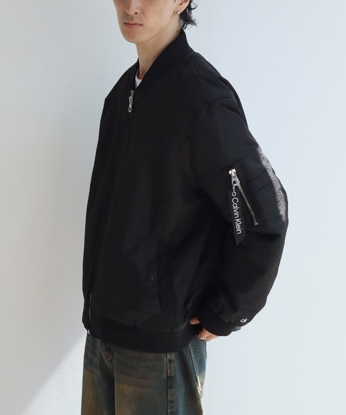 セール】【Calvin Klein/カルバンクライン】Flight Jacket MA-1
