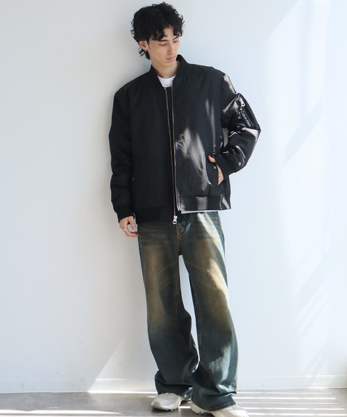 専用　10/29 MA-1 カルバンクラインジーンズ フライトジャケット セール】【Calvin Klein/カルバンクライン】Flight Jacket MA-1