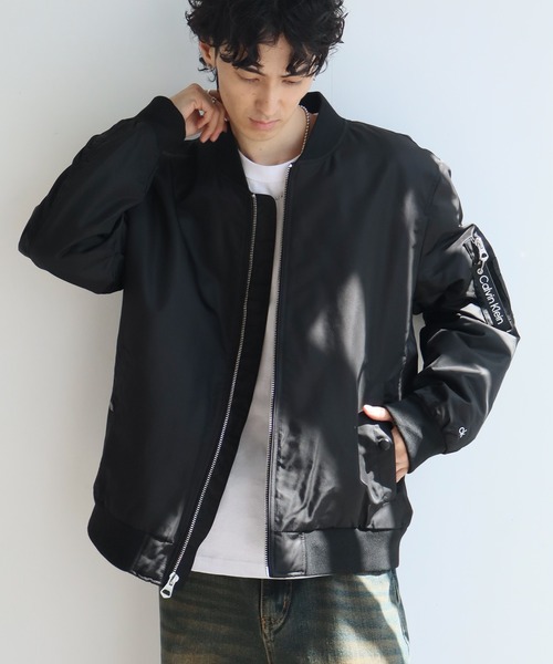 セール】【Calvin Klein/カルバンクライン】Flight Jacket MA-1