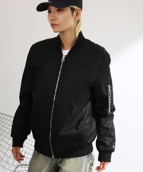 セール】【Calvin Klein/カルバンクライン】Flight Jacket MA-1