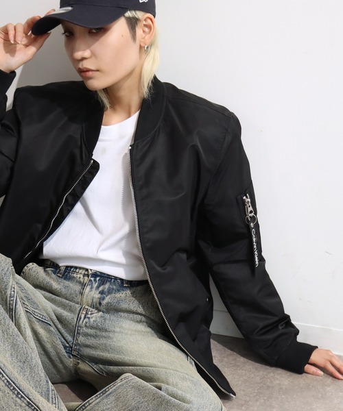 セール】【Calvin Klein/カルバンクライン】Flight Jacket MA-1
