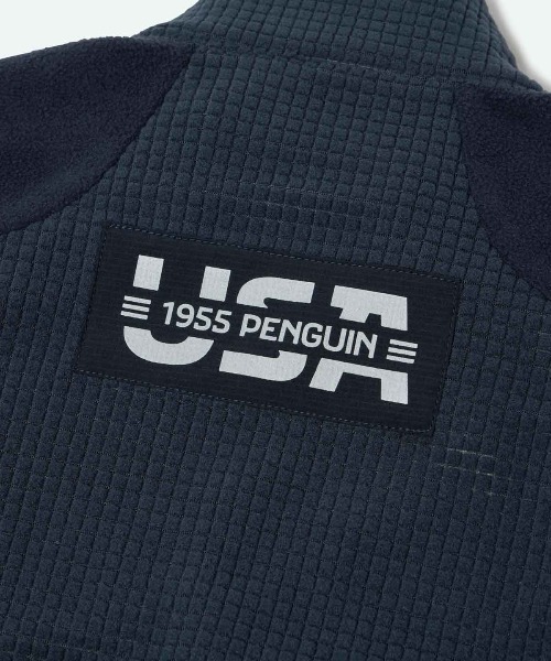 penguin BY MUNSINGWEAR(ペンギン バイ マンシングウェア)の「FLEECE PULLOVER VEST 軽量保温ベスト ゴルフウェア(ベスト・メンズ・ブラック/グレー/ネイビー・L/XL/M)」の10枚目の写真