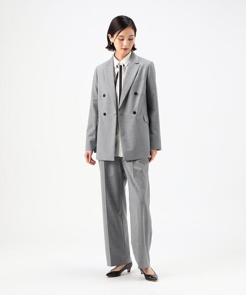 COMME CA(コムサ)の「オーガニックタイプライター シャツ(シャツ/ブラウス・レディース・ホワイト・11号/9号)」の5枚目の写真