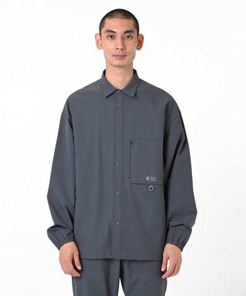 セール】ウーブンロングスリーブシャツ（シャツ/ブラウス）｜New