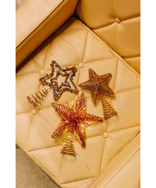 セール】【2025Xmas】LEDツリートップ（インテリア雑貨）｜niko and