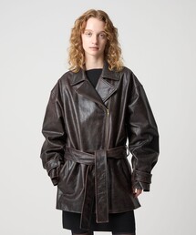 Beauty&Youth ユナイテッドアローズ 革ジャン レザージャケット シープレザー シングル ライダース ジャケット