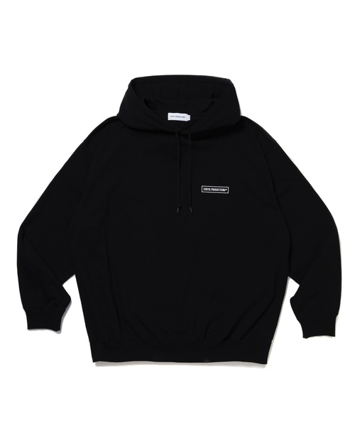 【美品L】COOTIE PRODUCTIONS ベロア生地 ジャケット ロゴ刺繍 COOTIE PRODUCTIONS 新作販売告知 / 存在感際立つバックロゴが魅力の