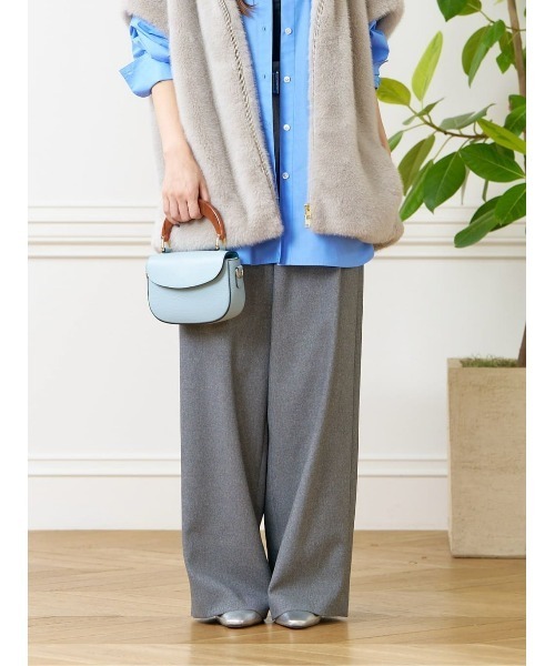 allureville(アルアバイル)の「フラップミニショルダーバッグ(ショルダーバッグ・レディース・ブラック/ライトイエロー/ライトブルー・FREE)」の14枚目の写真