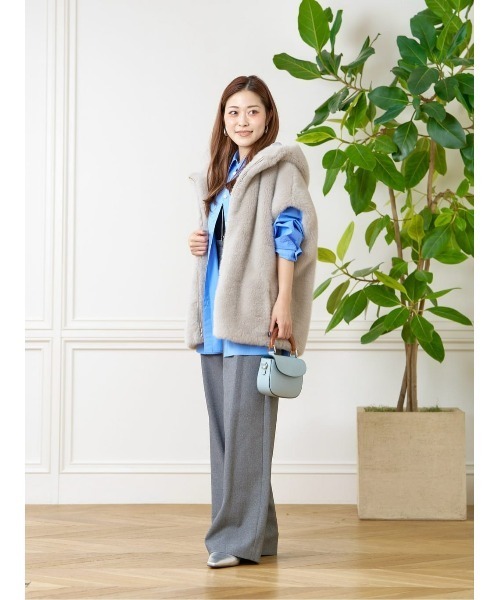 allureville(アルアバイル)の「フラップミニショルダーバッグ(ショルダーバッグ・レディース・ブラック/ライトイエロー/ライトブルー・FREE)」の15枚目の写真