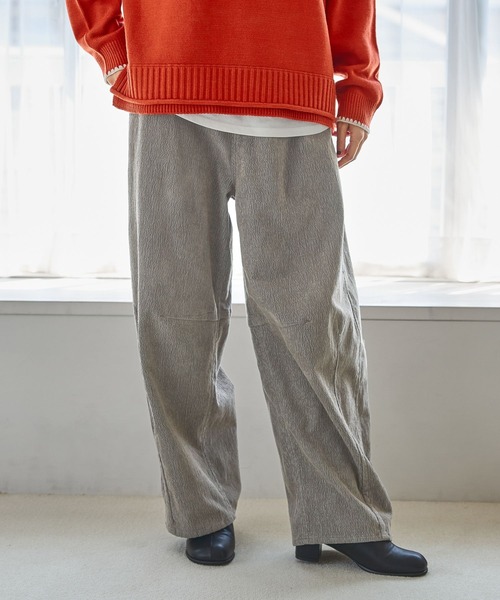 シャンブレークシュバレルパンツ（その他パンツ）｜niko and