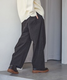 シャンブレークシュバレルパンツ
