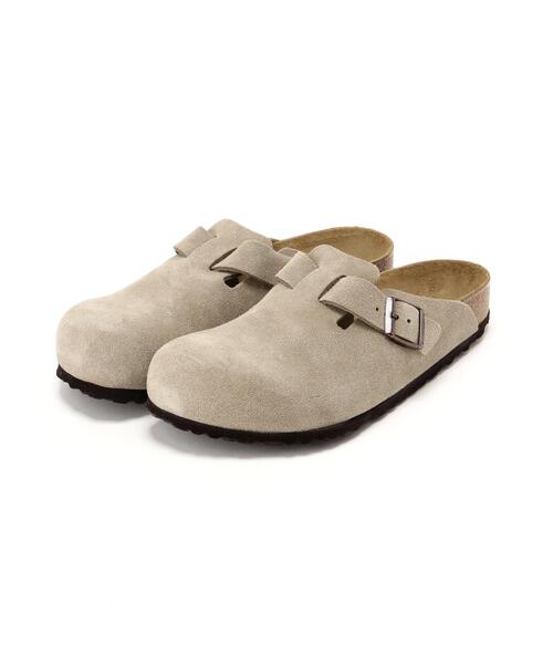 BIRKENSTOCK（ビルケンシュトック）の「BIRKENSTOCK/ビルケンシュトック/BOSTON/スエードレザー - トープ（サンダル・メンズ・ベージュ・43/40/42/41）」の3枚目の写真