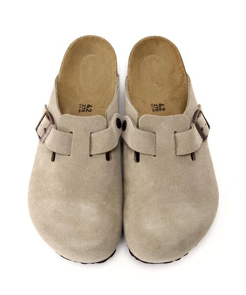 BIRKENSTOCK（ビルケンシュトック）の「BIRKENSTOCK/ビルケンシュトック/BOSTON/スエードレザー - トープ（サンダル・メンズ・ベージュ・43/40/42/41）」の4枚目の写真