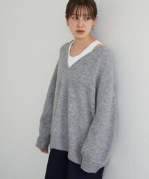 SHENERY | 【@kanako_ikiコラボカラー】【全骨格キレイ見え】ウェーブネックニット(ニット/セーター)