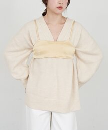 SHENERY | 【@kanako_ikiカラー：ライトベージュ】ウェーブネックニット(ニット/セーター)