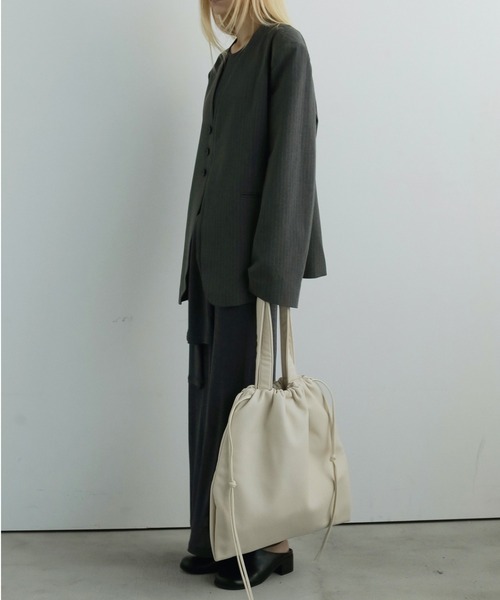 セール】Soft Ecoleather Tote（ショルダーバッグ）｜anuke