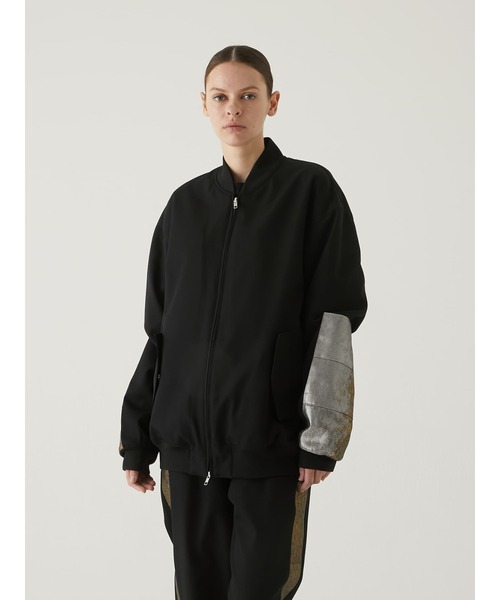 SH HA RI(シュハリ)の「【SH HA RI】SH HA RI MA-1 Bomber Jacket(MA-1・レディース・ブラック・FREE)」の2枚目の写真
