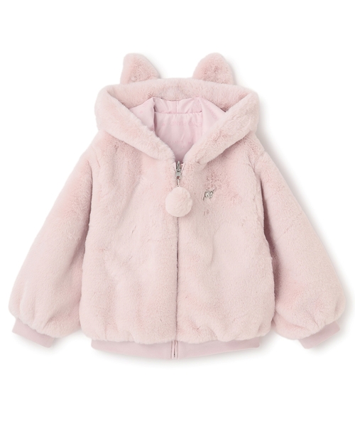 リバーシブル フェイクファーブルゾン（ブルゾン）｜mezzo piano