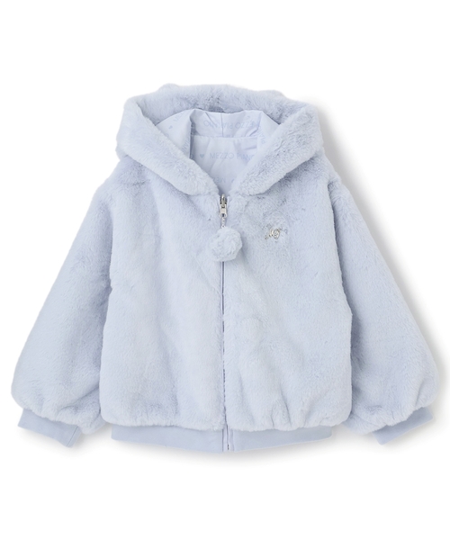 リバーシブル フェイクファーブルゾン（ブルゾン）｜mezzo piano