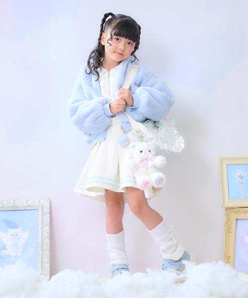 リバーシブル フェイクファーブルゾン（ブルゾン）｜mezzo piano