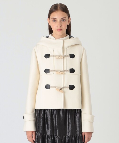 ツイルメルトンショートダッフルコート（ダッフルコート）｜BLUE LABEL