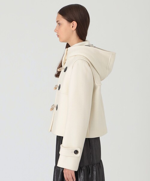 ツイルメルトンショートダッフルコート（ダッフルコート）｜BLUE LABEL