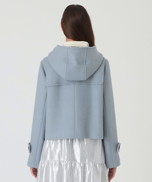 ツイルメルトンショートダッフルコート（ダッフルコート）｜BLUE LABEL