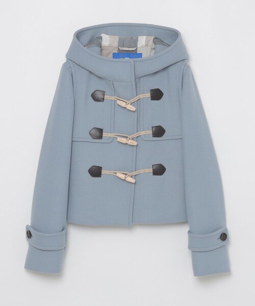 ツイルメルトンショートダッフルコート（ダッフルコート）｜BLUE LABEL