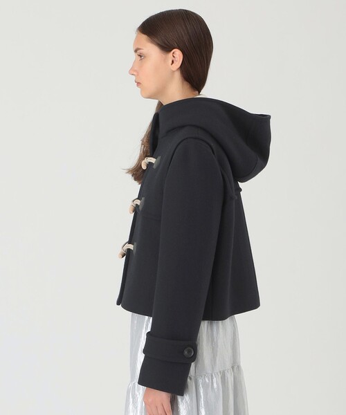 ツイルメルトンショートダッフルコート（ダッフルコート）｜BLUE LABEL