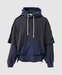 FACETASM | LAYERD HOODIE(パーカー)