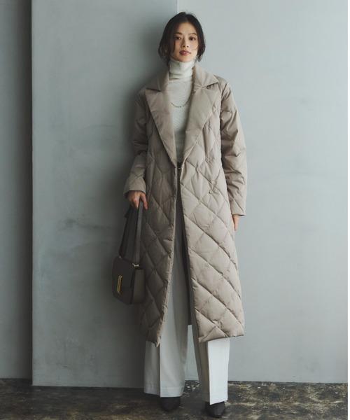 TAION×anuans】チェスターロングダウン（ダウンジャケット/コート