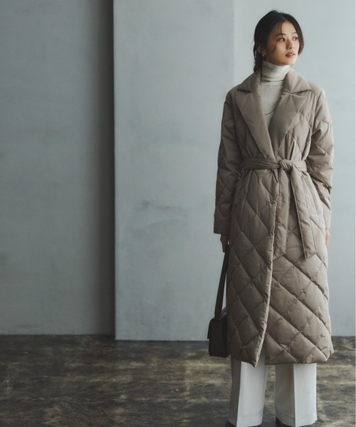 TAION×anuans】チェスターロングダウン（ダウンジャケット/コート