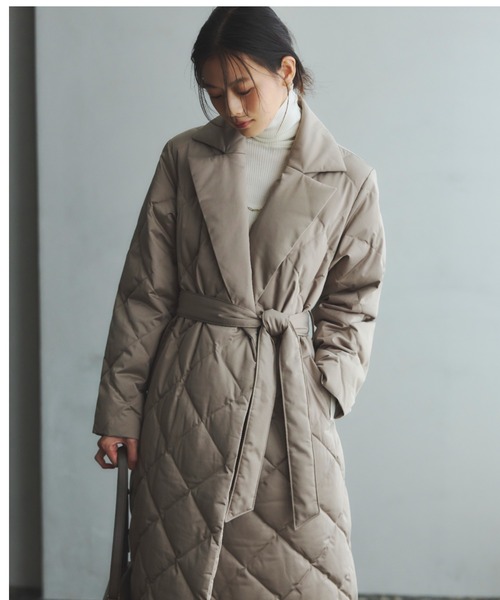 TAION×anuans】チェスターロングダウン（ダウンジャケット/コート
