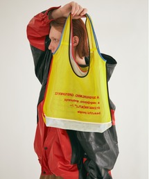 beautiful people（ビューティフルピープル）の「flip alphabet       embroidery marchebag（トートバッグ）」