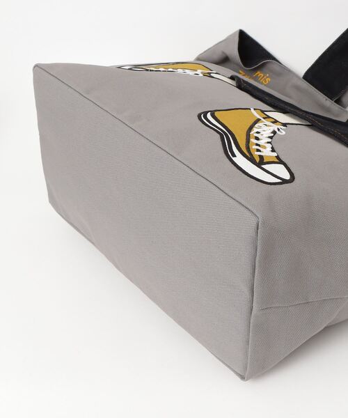 mis zapatos（ミス　サパト）の「MIS ZAPATOS TOTE リメイクデニムトートバッグ（トートバッグ・レディース・グレー・FREE）」の2枚目の写真