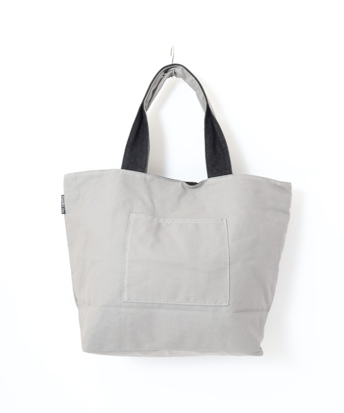 mis zapatos（ミス　サパト）の「MIS ZAPATOS TOTE リメイクデニムトートバッグ（トートバッグ・レディース・グレー・FREE）」の12枚目の写真