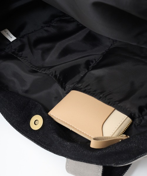 mis zapatos（ミス　サパト）の「MIS ZAPATOS TOTE リメイクデニムトートバッグ（トートバッグ・レディース・グレー・FREE）」の6枚目の写真