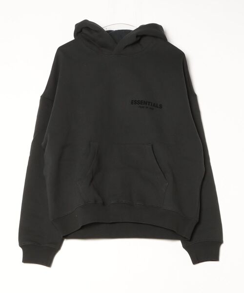 FOG ESSENTIALS（エフオージーエッセンシャルズ）の「FOG ESSENTIALS エッセンシャルズ FLOCKING PRINTED HOODIE プルオーバーパーカー / 192SU22（パーカー・メンズ・ブラック/グレー・SMALL/MEDIUM/LARGE/X-LARGE）」の8枚目の写真