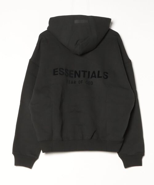 FOG ESSENTIALS（エフオージーエッセンシャルズ）の「FOG ESSENTIALS エッセンシャルズ FLOCKING PRINTED HOODIE プルオーバーパーカー / 192SU22（パーカー・メンズ・ブラック/グレー・SMALL/MEDIUM/LARGE/X-LARGE）」の9枚目の写真