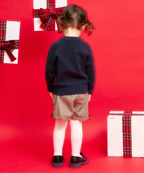 apres les cours(アプレレクール)の「【洗える】tiny bear バラエティニット(ニット/セーター・キッズ・ベージュ/ネイビー・100/80/120/110/90)」の11枚目の写真