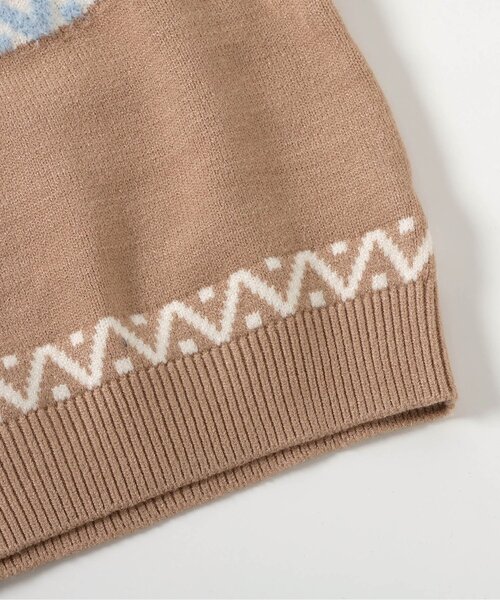 apres les cours(アプレレクール)の「【洗える】tiny bear バラエティニット(ニット/セーター・キッズ・ベージュ/ネイビー・100/80/120/110/90)」の18枚目の写真