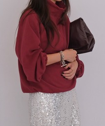 AKTE（アクテ）の「ボリュームフリースジップアッププルオーバー（その他トップス）」