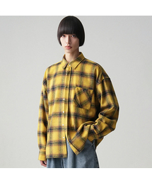 AVANDRESS（アバンドレス ）の「Peter Check Shirt MUSTARD（シャツ/ブラウス）」