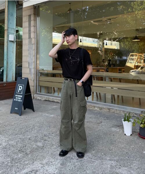 Millo Archive（ミロ アーカイブ）の「クレッセンド・フェイディッドTシャツ [ブラック]（Tシャツ/カットソー・メンズ・その他・MEDIUM/LARGE/X-LARGE）」の9枚目の写真